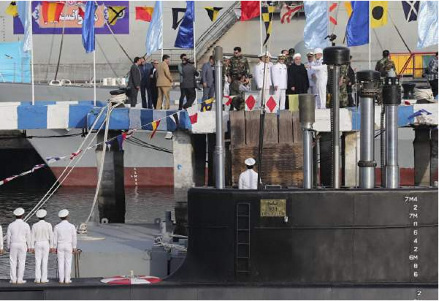 L&#039;Iran dévoile un nouveau sous-marin