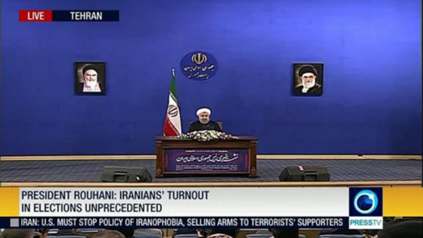 Rohani : la présence du peuple au scrutin présidentiel était sans précédent
