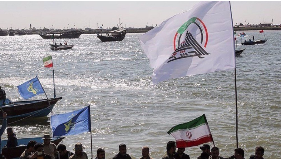Le premier exercice conjoint de la marine iranienne et des Hachd al Chaabi à Arvandroud