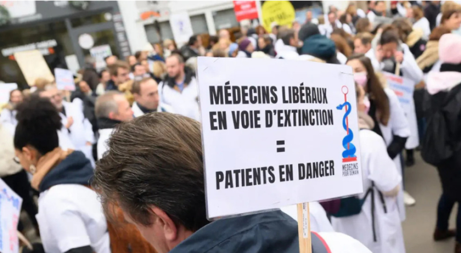 Les médecins libéraux seront en grève en France du lundi 5 au jeudi 15 janvier
