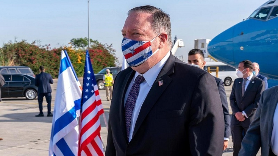 Warga Palestina Berdemo Protes Kunjungan Pompeo ke Israel