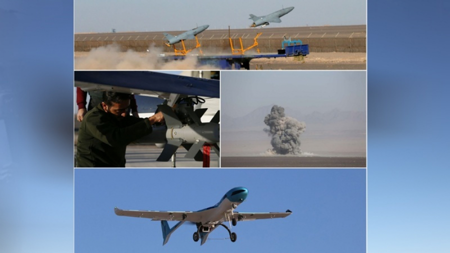 Latihan AU Militer Iran Libatkan Banyak Jet Tempur dan Drone