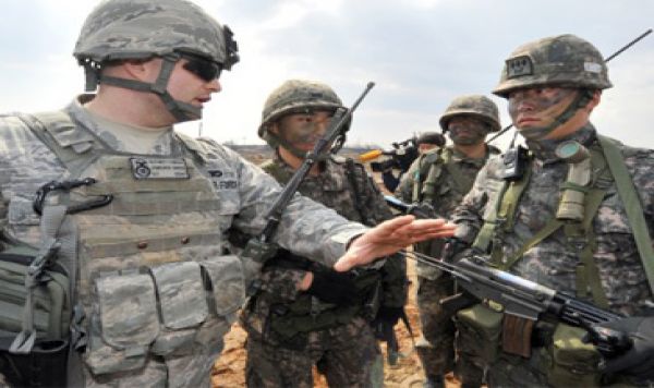 Manuver Militer Amerika-Korea Selatan 
