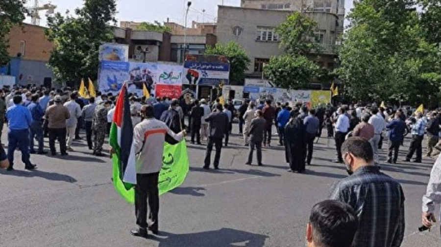 Peringatan Hari Quds Sedunia Digelar Spontan di Bundaran Palestina di Tehran
