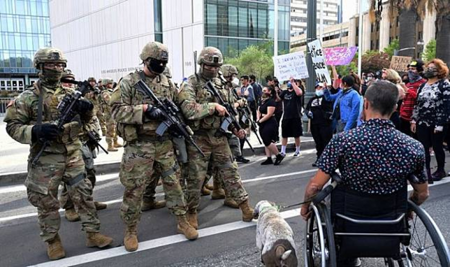 AS Kerahkan Pasukan untuk Padamkan Gerakan Protes