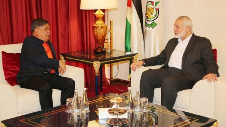 Pemimpin Hamas Bertemu Menhan Malaysia di Qatar