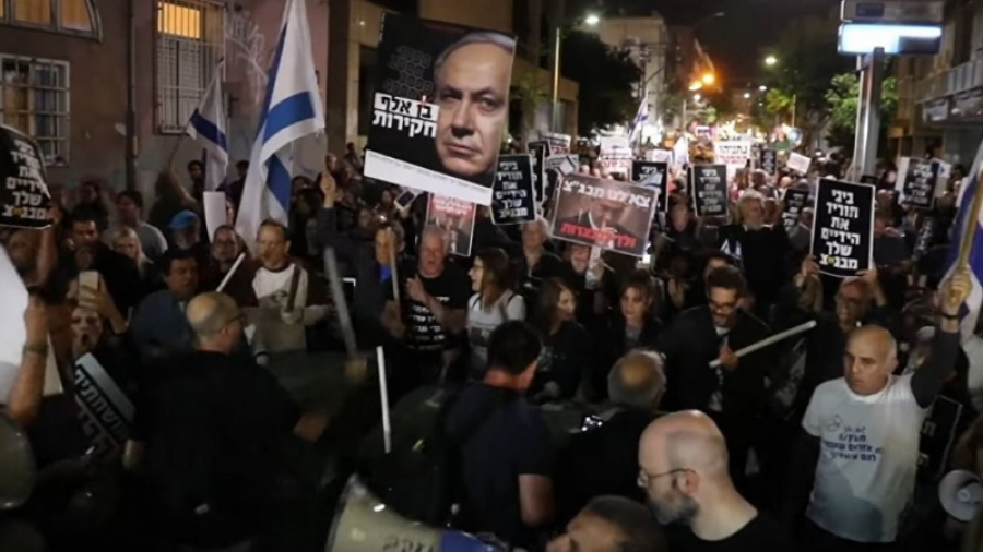 Ribuan Zionis Siap Lancarkan Aksi Protes Baru terhadap Netanyahu