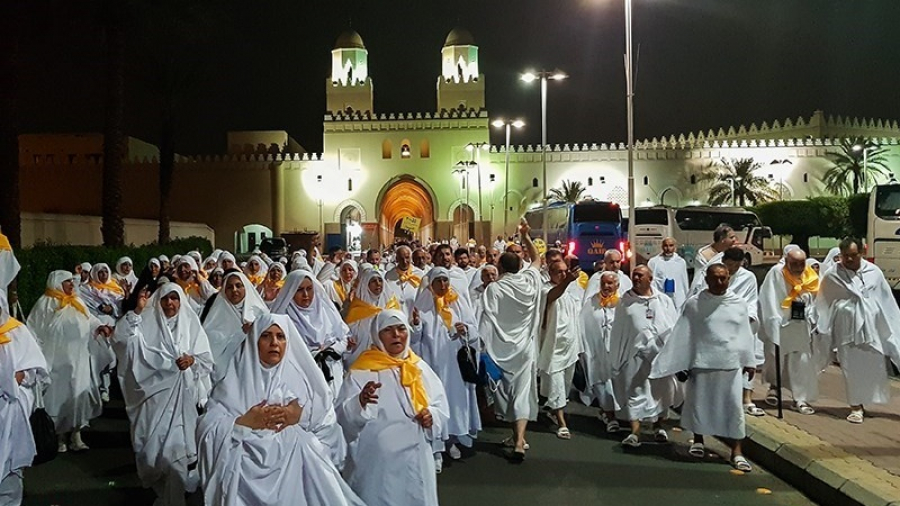 Ratusan Jemaah Calhaj Iran Tiba di Masjid Shajarah