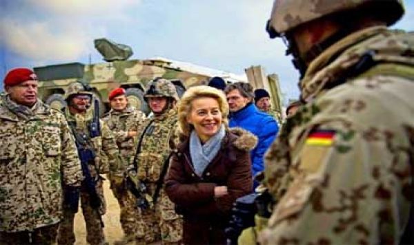 Menhan Jerman Tiba di Afghanistan 