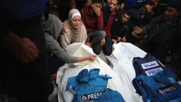 Sejarah Dunia Paling Mematikan bagi Wartawan; Israel Membunuh 232 Jurnalis dalam Perang di Gaza