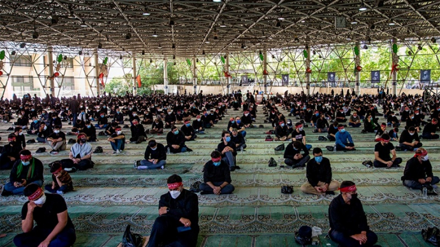 Suasana Peringatan Hari Duka Asyura di Iran