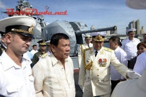 Menggelar Latihan Angkatan Laut Bersama, Presiden Filipina Berharap Rusia Mau Menjadi Sekutunya