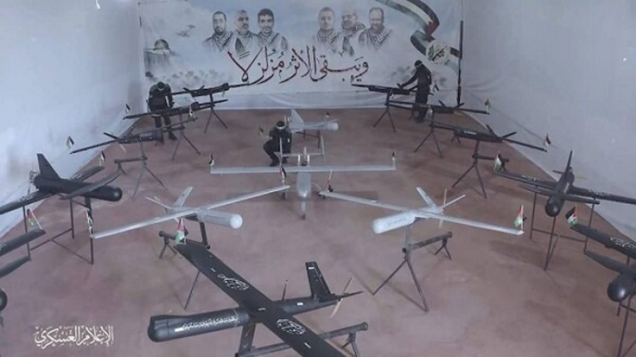 Brigade Al Qassam Pamerkan Unit Drone