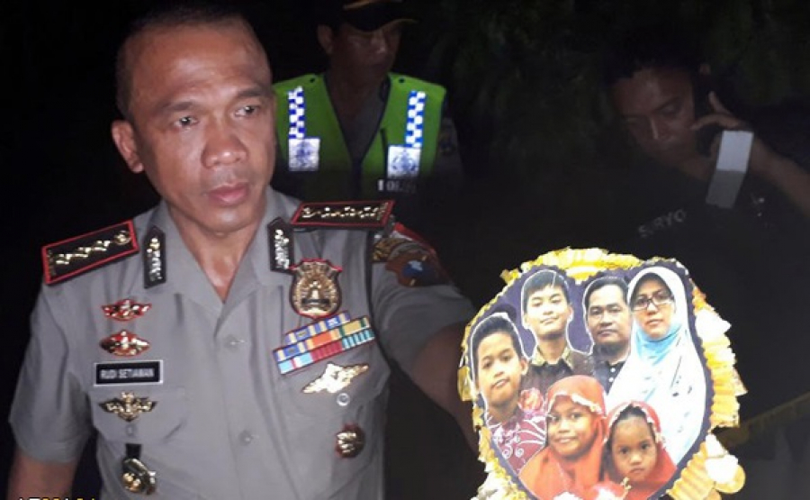 Identitas Keenam Pelaku Bom Surabaya Diketahui Satu Keluarga