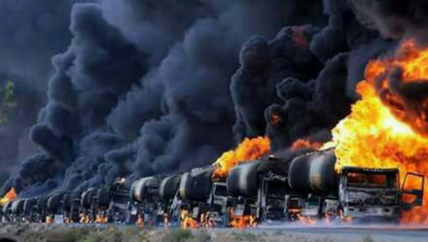 Militer Suriah Hancurkan 20 Truk Tangki ISIS