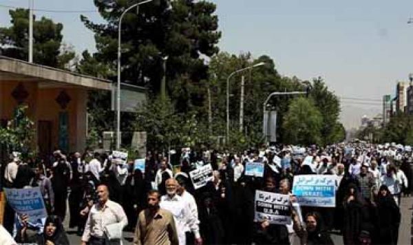 Lagi, Ribuan Warga Iran Kecam Genosida di Myanmar 