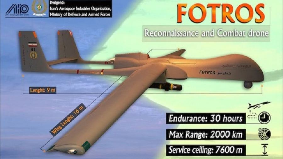 Mengenal Drone Fotros dan Sistem Anti Udara Mersad Iran