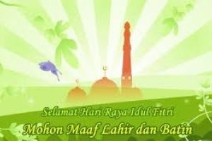 Ucapkan Selamat Atas Hari Raya Idul Fitri