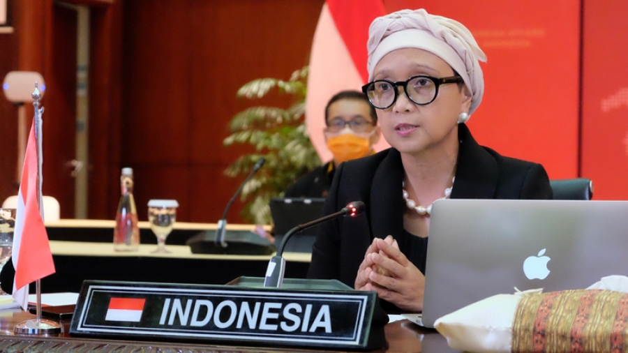 Menlu Retno Ajak OKI Bersatu Tolak Aneksasi Palestina oleh Zionis