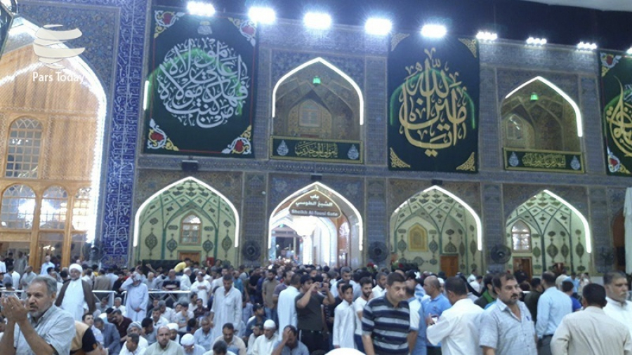 Di Hari Ghadir Khum, Peziarah Padati Makam Imam Ali as