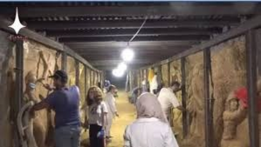 Seniman Suriah Ubah Terowongan Teroris Jadi Karya Seni Indah