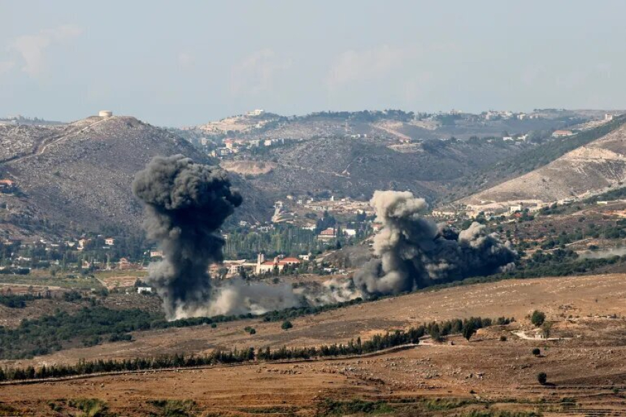 युद्धविराम का उल्लंघन करते हुए इजरायली सेना ने लेबनान के विभिन्न क्षेत्रों पर बमबारी की