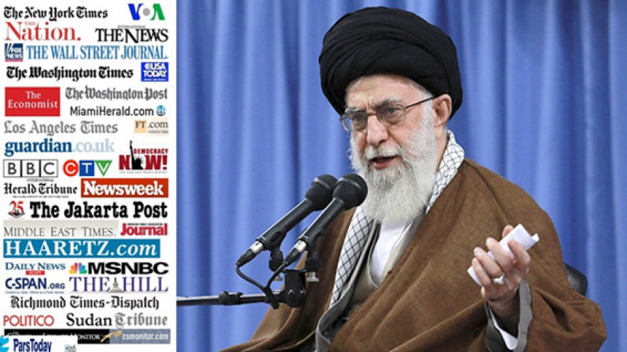 वरिष्ठ नेता के बयान पर विश्व मीडिया की प्रतिक्रिया, ईरान ने ट्रम्प की अर्थहीन बातों को किया ख़ारिज