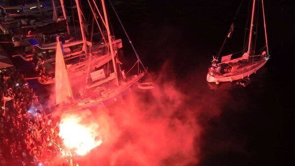 ग़ज़्ज़ा की ओर बढ़ते समूद समुद्री बेड़े पर इजरायली ड्रोन के 12 हमले हुए