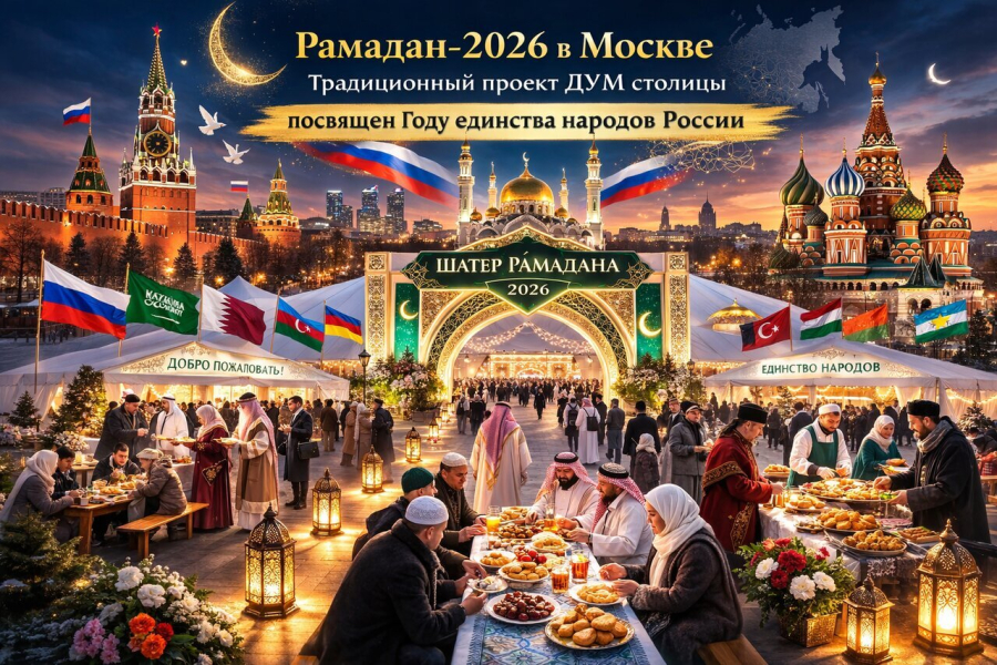 रूस की राजधानी मॉस्को में,खैमाए रमज़ान,2026 का आयोजन