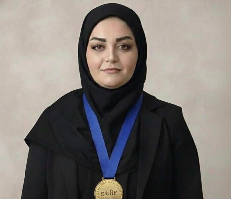 ईरानी महिला साइंटिस्ट ने यूनाइटेड स्टेट्स में होने वाला साइंटिस्ट्स के लिए इंटरनेशनल अवॉर्ड जीता
