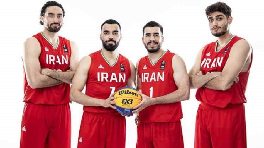 ईरान की थ्री मैन नेश्नल बास्केटबॉल टीम ने एशिया कप में मचाई धूम