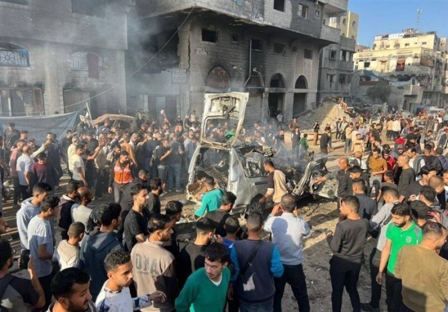 गज़्ज़ा में इसराइली हमले में पांच फिलिस्तीनी नागरिक शहीद