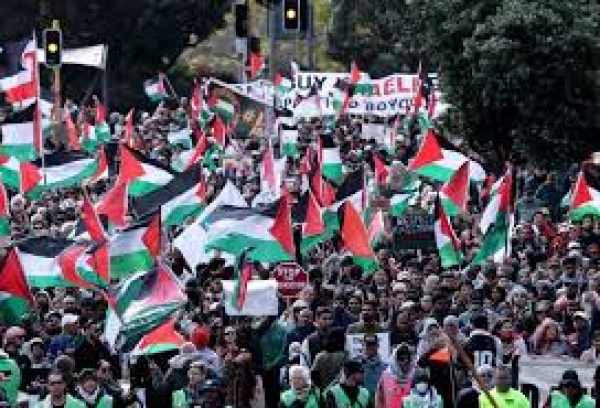 अमेरिका में इजरायली नीतियों के खिलाफ यहूदियों का विरोध प्रदर्शन