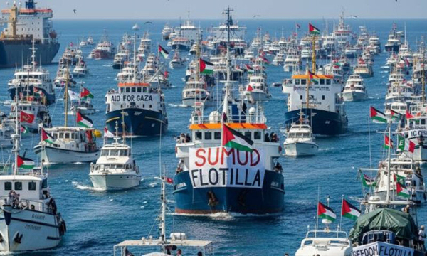 ग्लोबल स्मूद फ्लोटिला' पर इज़रायल के हमले ने उसका "बर्बर चेहरा" उजागर कर दिया है। तुर्की के राष्ट्रपति