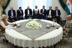 Встреча президентов Ирана и Афганистана