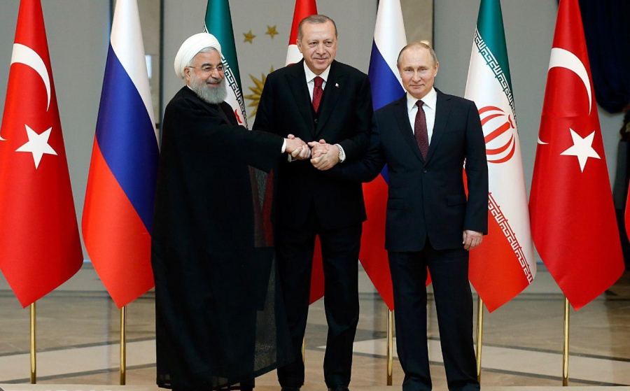 Россия, Иран и Турция выступили с совместным заявлением по Сирии