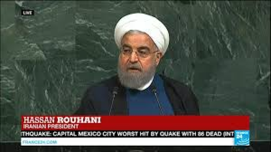 Hasan Ruhani BM Genel Kurulu&#039;nda konuştu: Yaptırım baskısı altında müzakere olamaz