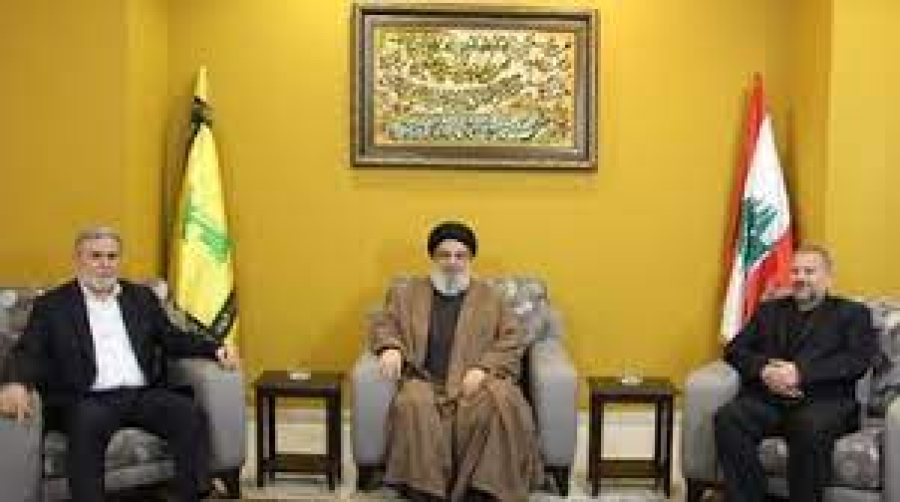 Seyyid Hasan Nasrallah, İslami Cihad ve Hamas&#039;ın Üst Düzey Yöneticileriyle Görüştü