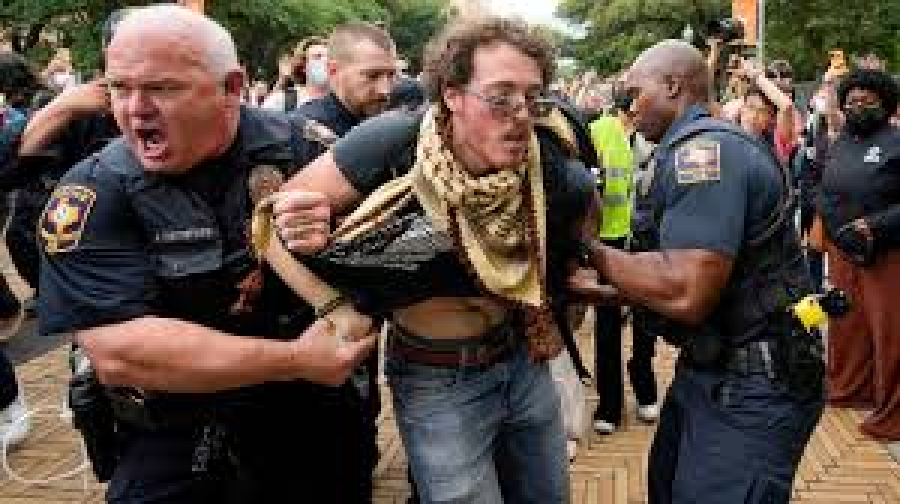 100&#039;den fazla Emerson Üniversitesi öğrencisi tutuklandı/ ABD polisi öğrencilere yönelik müdahale görüntülerini kaldırıyor