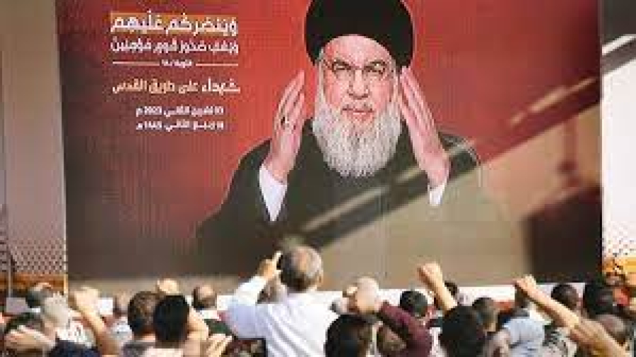 İsrail&#039;i caydırıyoruz diyen Nasrallah o generali işaret etti