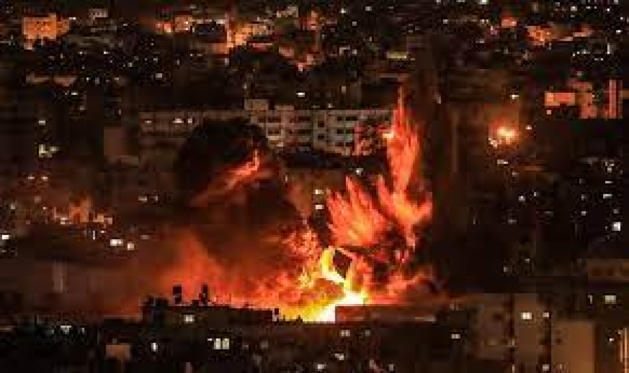 iyonist Rejim Gazze Şeridi&#039;ne Saldırdı