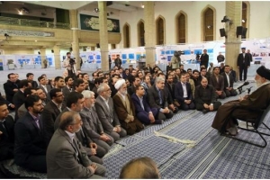 İslam İnkılabı Rehberi NANO teknolojisi sergisini gezdi
