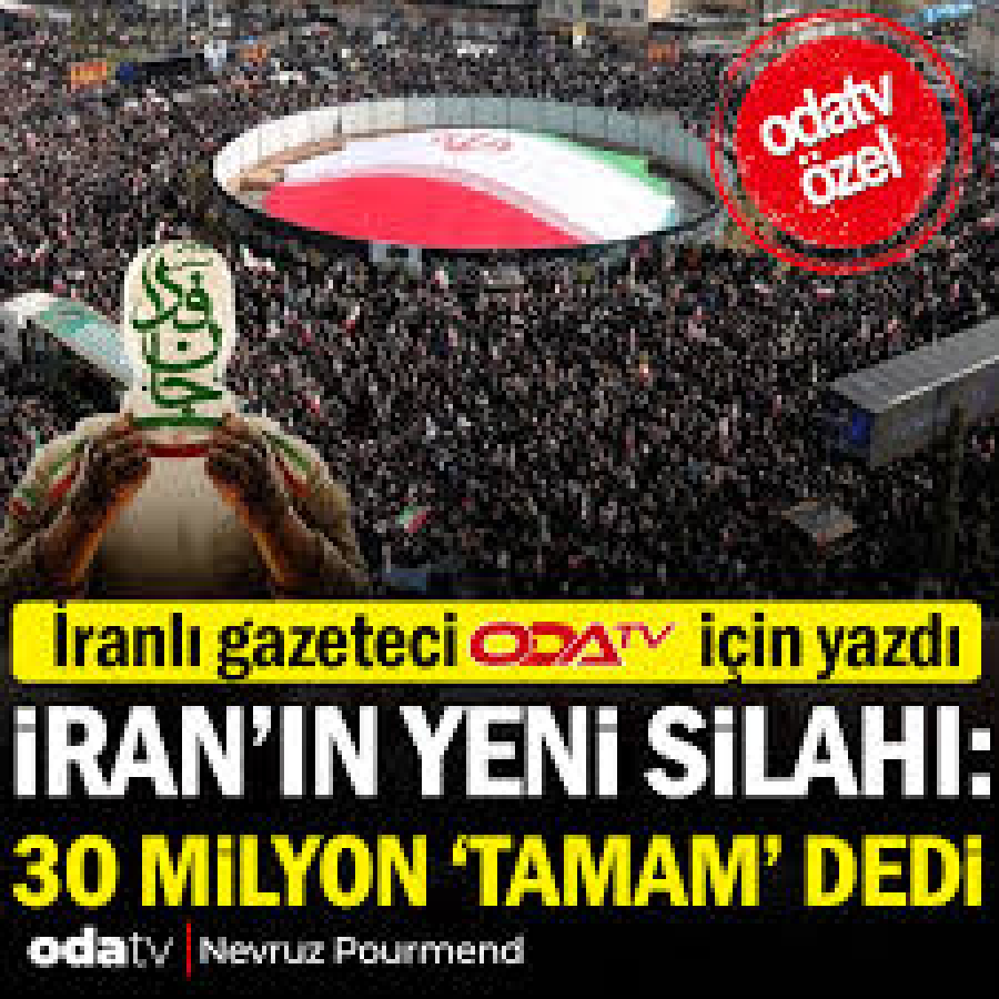 İran’ın Yeni Silahı: 31 Milyon Tamam Dedi