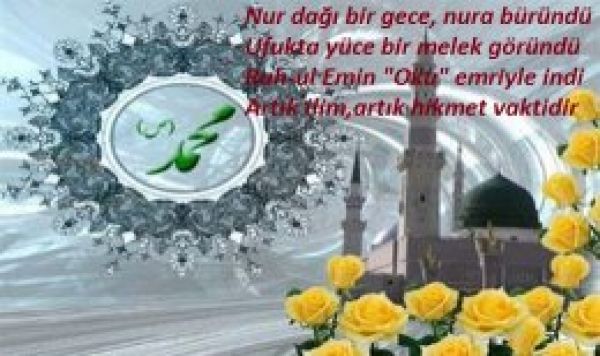Bi’set Bayramı Ümmete Mübarek Olsun