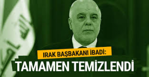 Irak Başbakanı İbadi DEAŞ&#039;a karşı zafer ilan etti