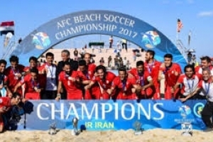 İran Asya Plaj Futbolu&#039;nda şampiyon oldu