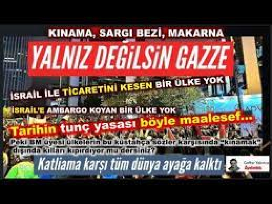 “Kınama, Sargı Bezi, Makarna”