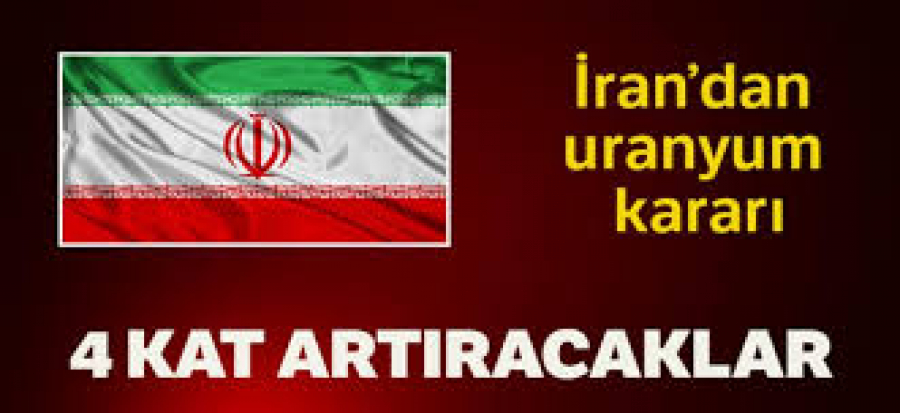 İran: Uranyum Zenginleştirme Kapasitemiz Dört Kat Arttı