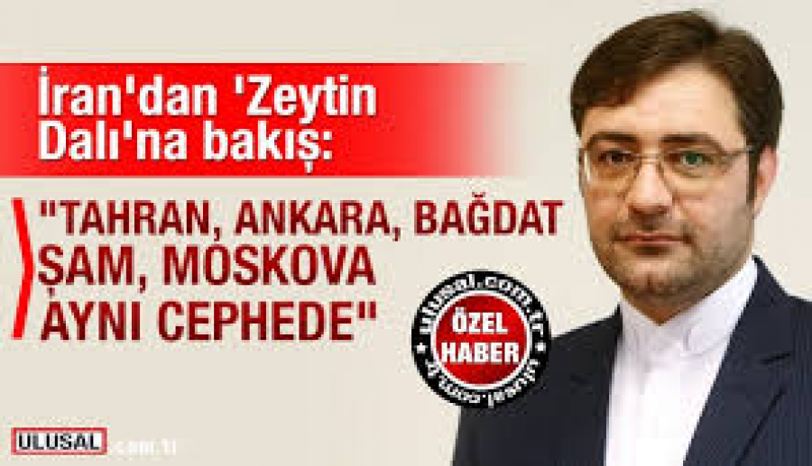 Tahran Times Gazetesi Genel Yayın Yönetmeni, Afrin operasyonunu değerlendirdi