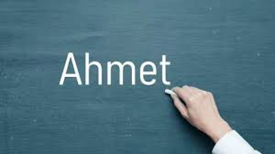 İncil’de Ahmet İsmi